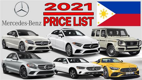 mercedes benz philippines price list